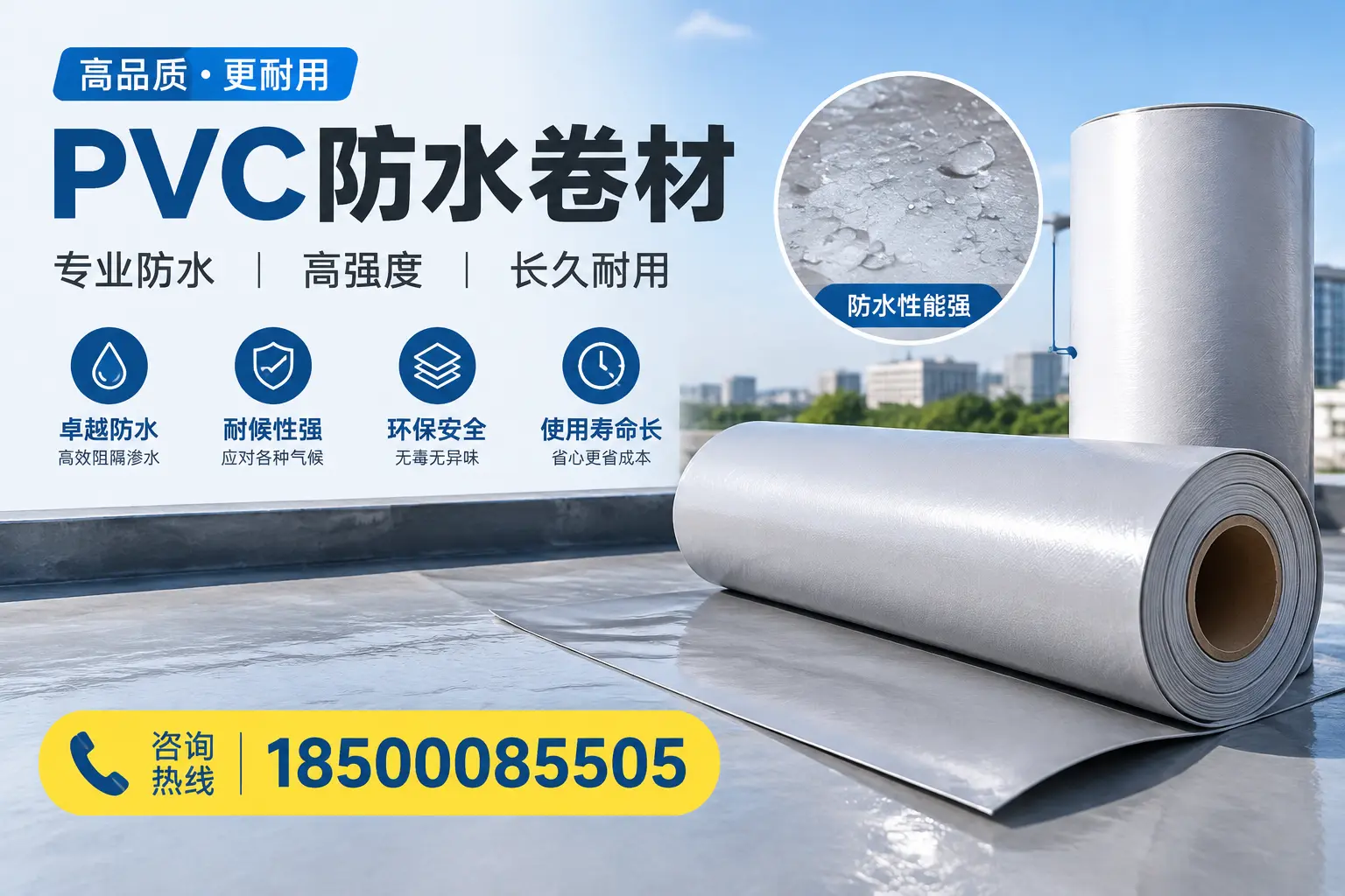 PVC防水卷材的安装方法与注意事项,临汾用户必看